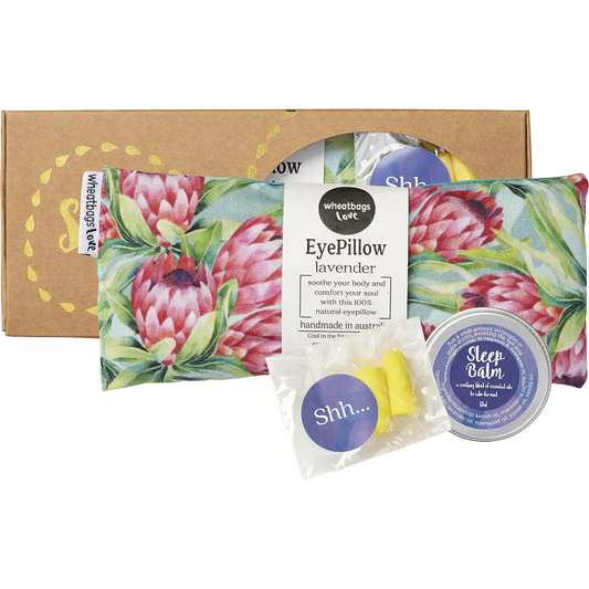 WHEATBAGS LOVE Sleep Gift Pack Protea Lavender Scented 3pk