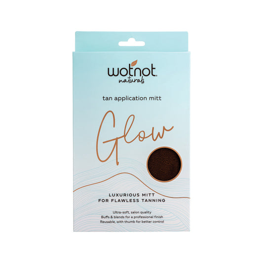 Wotnot Naturals Glow Tan Application Mitt (Luxurious Mitt for Flawless Tanning)