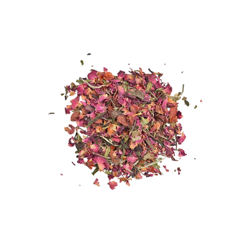 Love Tea Organic White Rose and Goji Tea Loose Leaf 50g