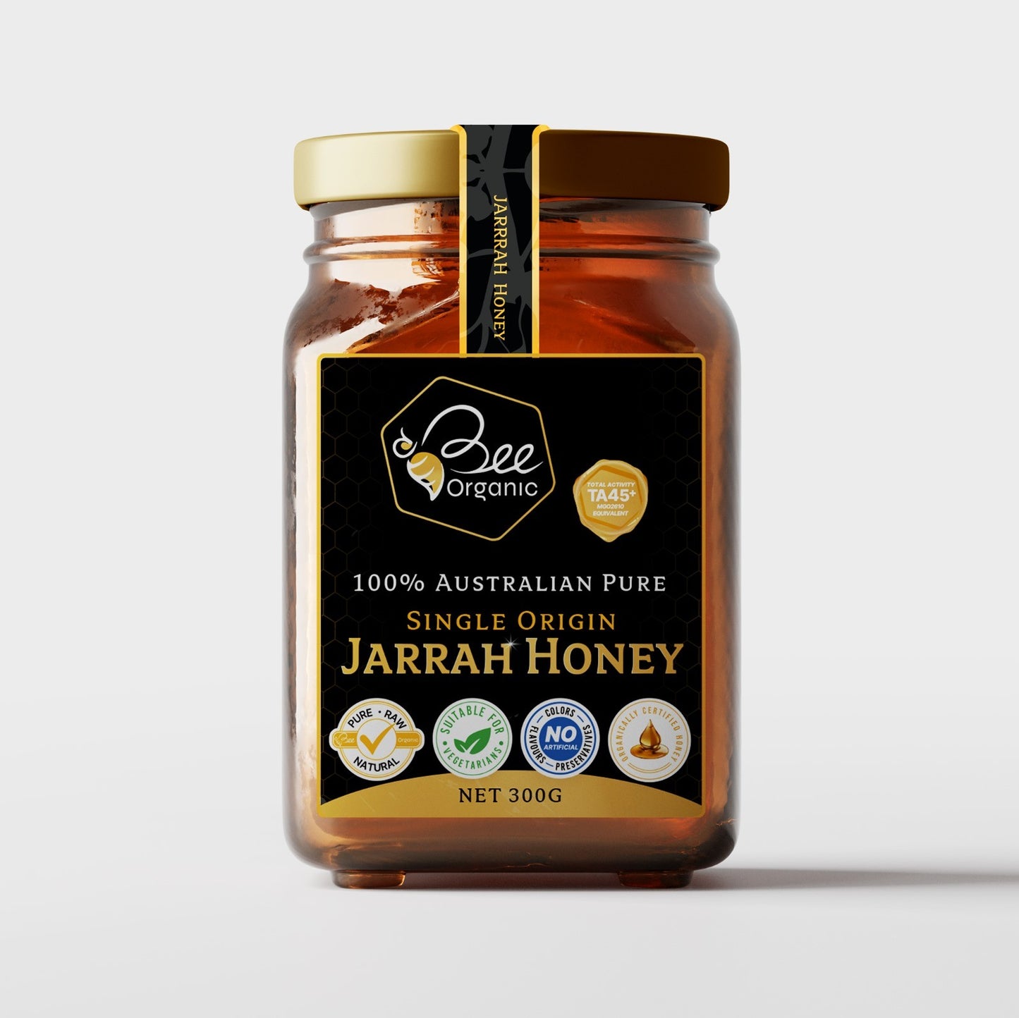 BEE ORGANIC Jarrah Honey TA45+